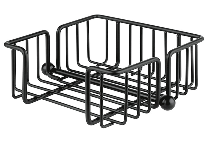 APS Serviettenhalter Metall Urban schwarz 19x19cm