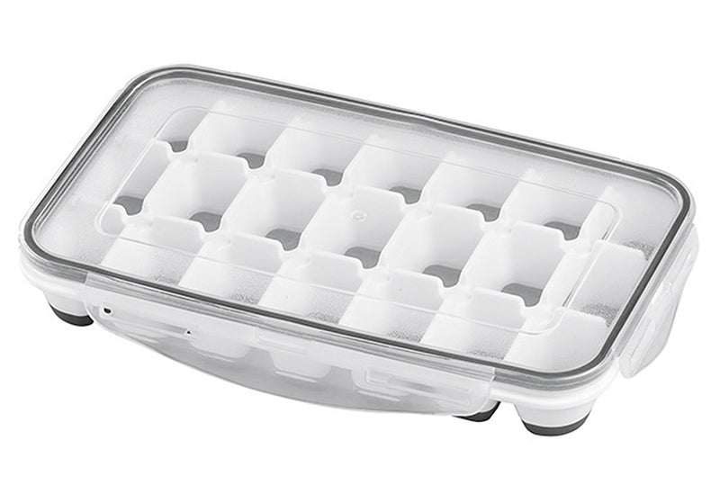 APS Eiswürfelform inkl. Deckel weiß/grau 2er Set