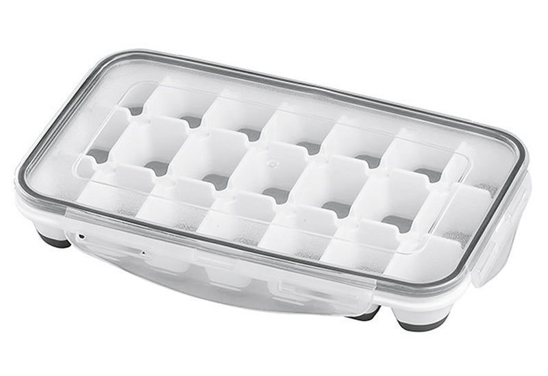 APS Eiswürfelform inkl. Deckel weiß/grau 2er Set