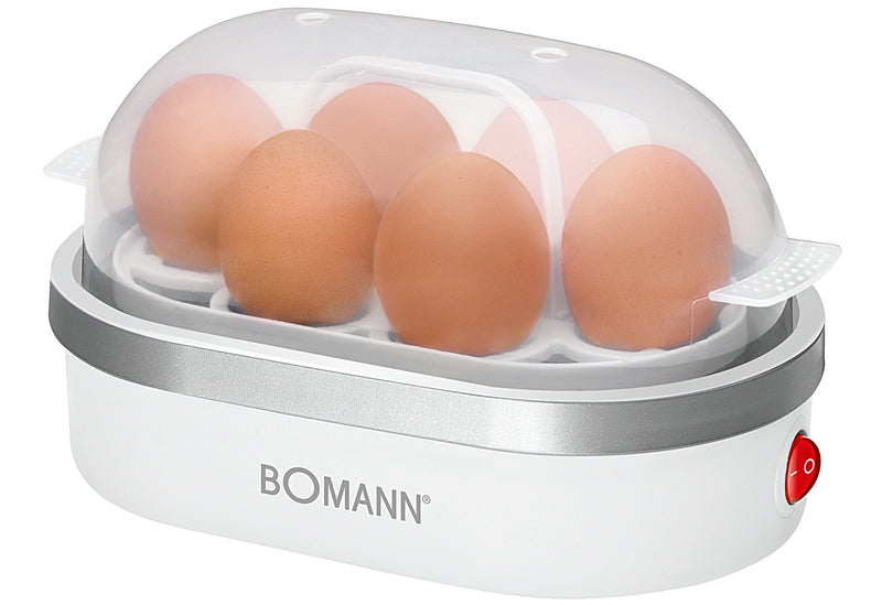 BOMANN Eierkocher EK 5022 CB für max. 6 Eier 400 W weiß