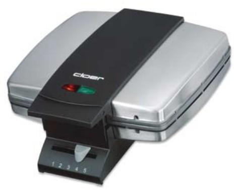 CLOER Zimtwaffelautomat 1431 930Watt Edelstahl