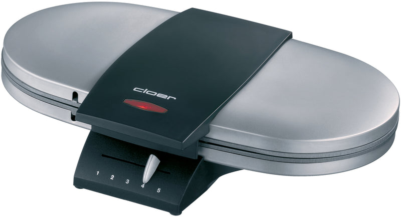 CLOER Doppelwaffelautomat 1329 1200Watt Edelstahl