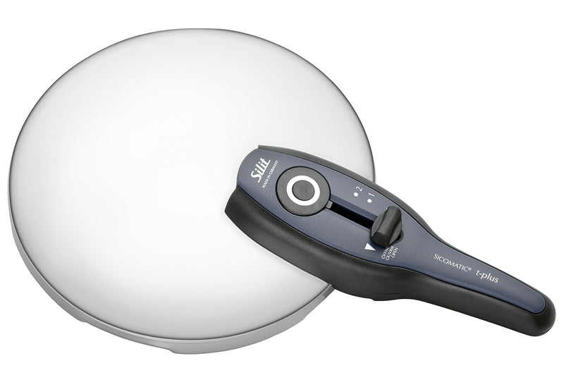 SILIT Schnellkochtopf Sicomatic t-plus 6,5l Silargan schwarz