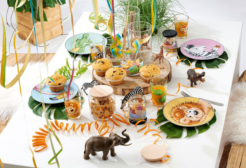 RITZENHOFF & BREKER Kindergeschirr Happy Zoo Zebra 3teilig