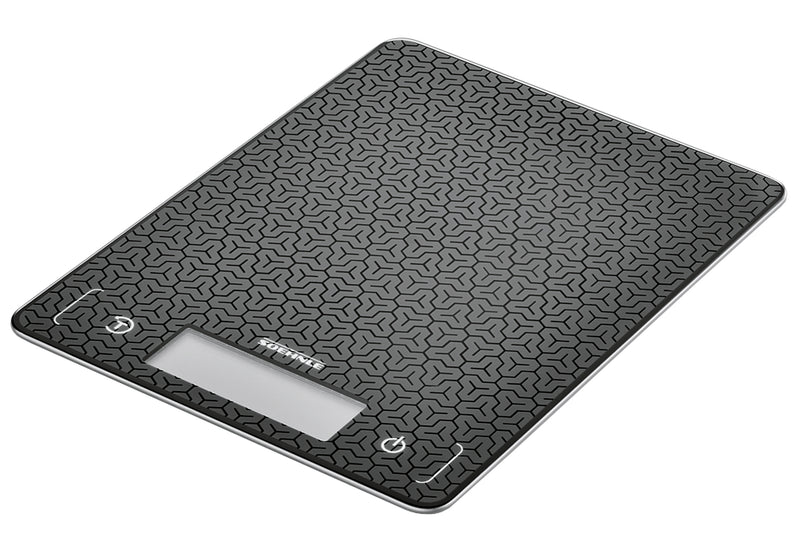 SOEHNLE Küchenwaage Page Comfort Mosaic digital 10kg Tragkraft schwarz