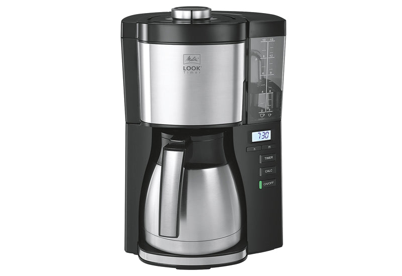 MELITTA Kaffeeautomat Look V Therm Timer 1025-18 10-15 Tassen schwarz