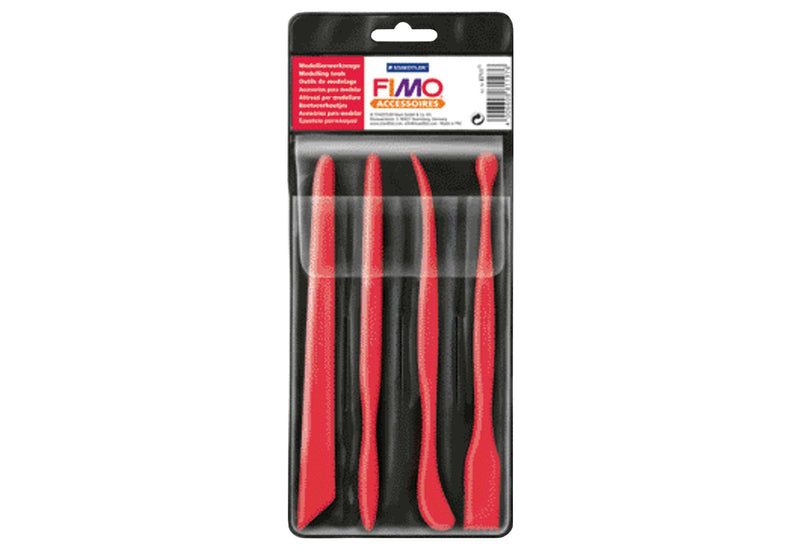 STAEDTLER Zubehör Fimo Modellierwerkzeug-Set Glätten u. Formen