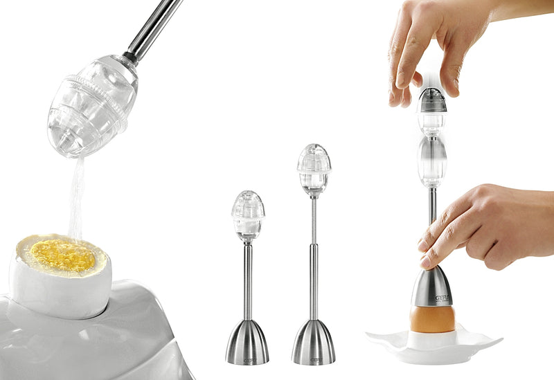 GEFU Eierköpfer mit Salzstreuer Edelstahl 16cm