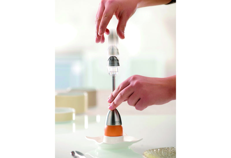 GEFU Eierköpfer mit Salzstreuer Edelstahl 16cm