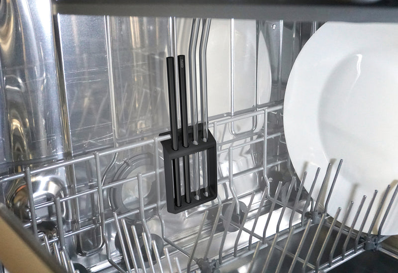 GEFU Trinkhalmkorb Future für 4 Trinkhalme