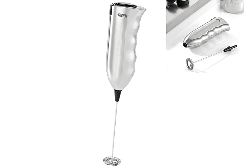 GEFU Milchaufschäumer Marcello incl.2 AA Batterien