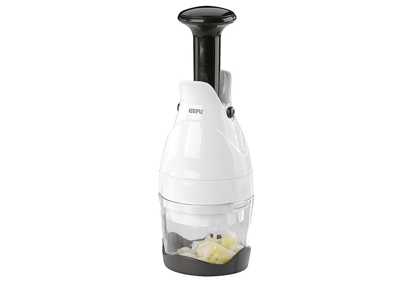 GEFU Gemüse-/Kräuterhacker Trittore Edelstahl/Kunststoff weiß