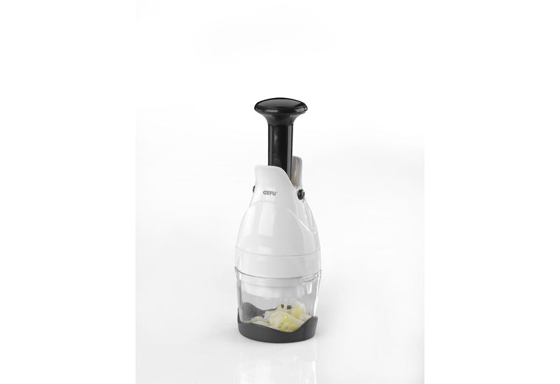 GEFU Gemüse-/Kräuterhacker Trittore Edelstahl/Kunststoff weiß