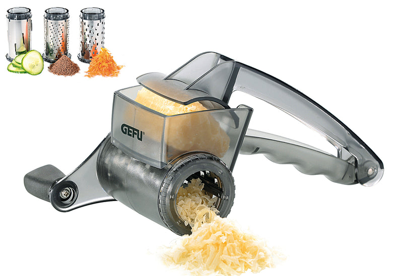 GEFU Trommelreibe Laser Cut incl.3 Trommeln