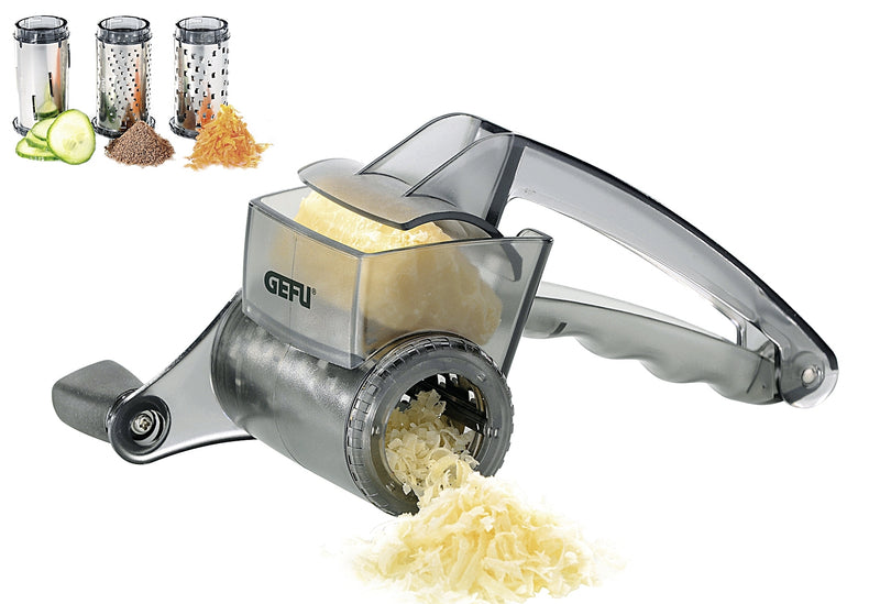 GEFU Trommelreibe Laser Cut incl.3 Trommeln