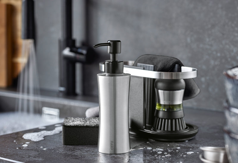 GEFU Spülmittelspender Swift Edelstahl/Kunststoff 230ml 5,6x7,3x18,4cm