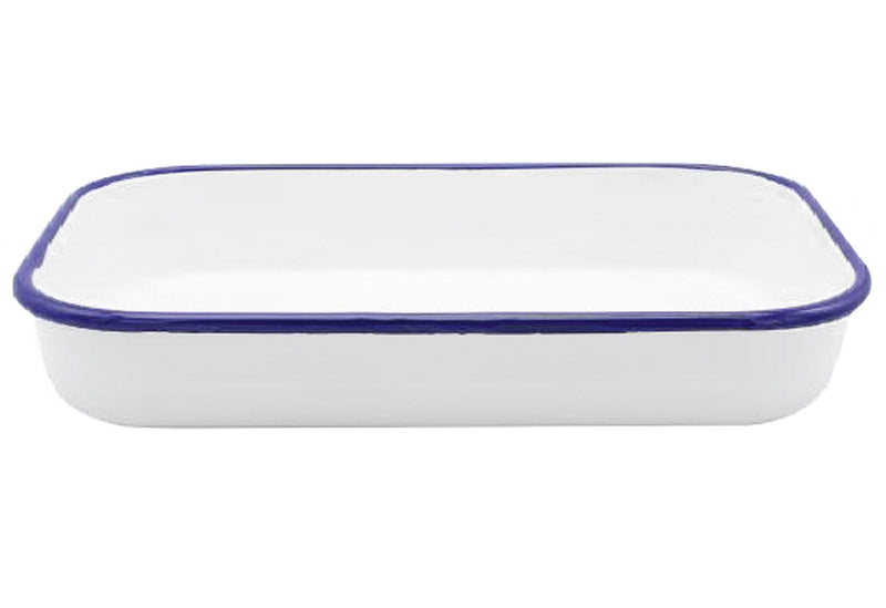 KARL KRÜGER Auflaufform Emaille 26x16,5x5cm 2,0l