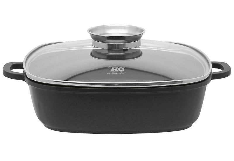 ELO Servierpfanne Alucast Elo Dur Select 28x28cm mit Deckel