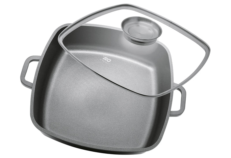 ELO Servierpfanne Alucast Elo Dur Select 28x28cm mit Deckel