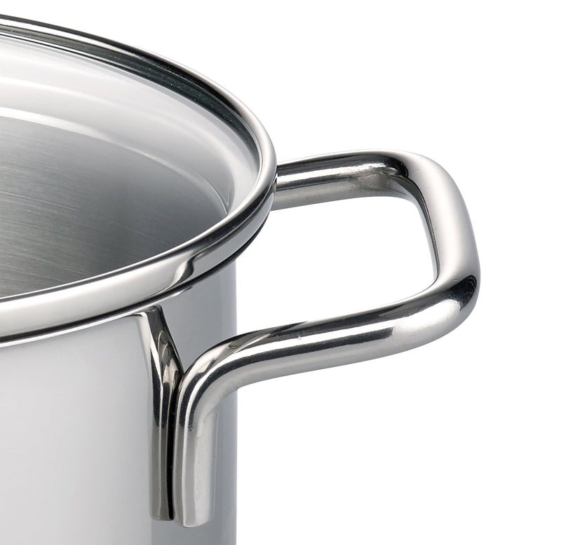 ELO Fleischtopf Citrin Ø12cm Edelstahl mit Glasdeckel