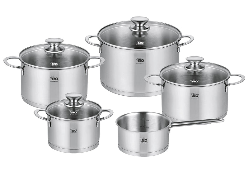 ELO Topfset Galant 5teilig Edelstahl
