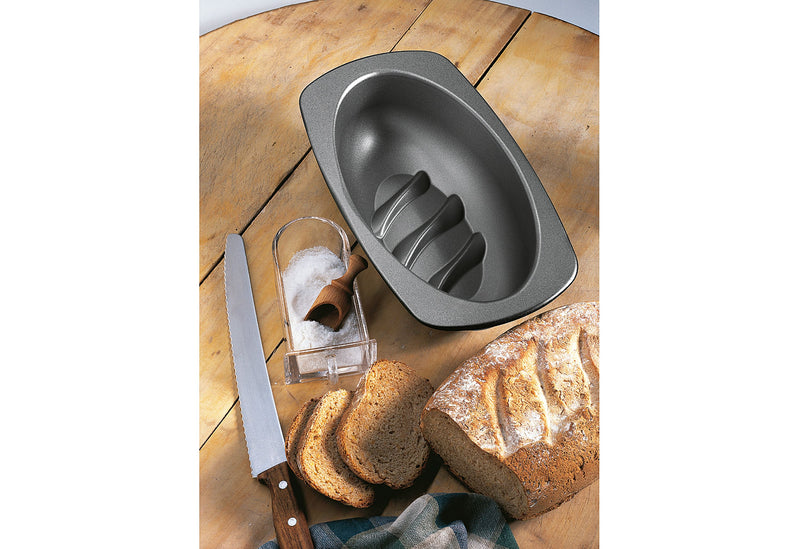 KAISER Backform Ø32cm anthrazit oval