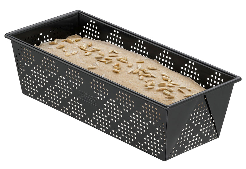 KAISER Backform perforiert Ø25cm schwarz