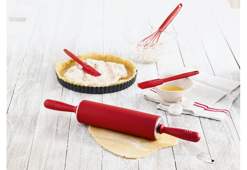 KAISER Teigrolle Flex Red 25cm Ø6,8cm rot