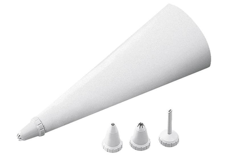 KAISER Spritzbeutel Set Classic 6teilig (Beutel mit 4 Tüllen)