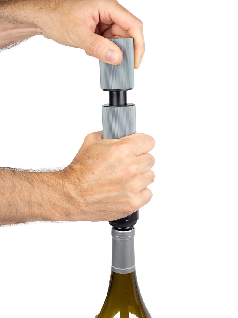 PEUGEOT Duo-Vakuumpumpe Line Preserve manuell Alu Carbon 20cm