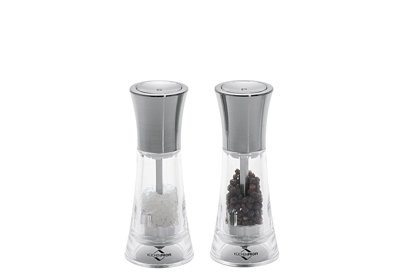 KÜCHENPROFI Pfeffer- und Salzmühle New York 13cm Ø5cm Set