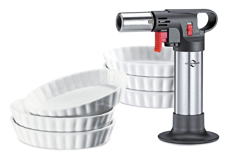 KÜCHENPROFI Creme Brulee Deluxe Satz 7teilig