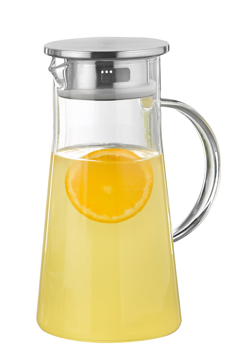 ESMEYER Glaskaraffe PORTO mit Griff 1,0l 10,8x22,6 cm