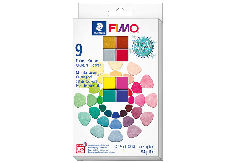STAEDTLER Modelliermasse Fimo effect pearls Mixing Mica 10St
