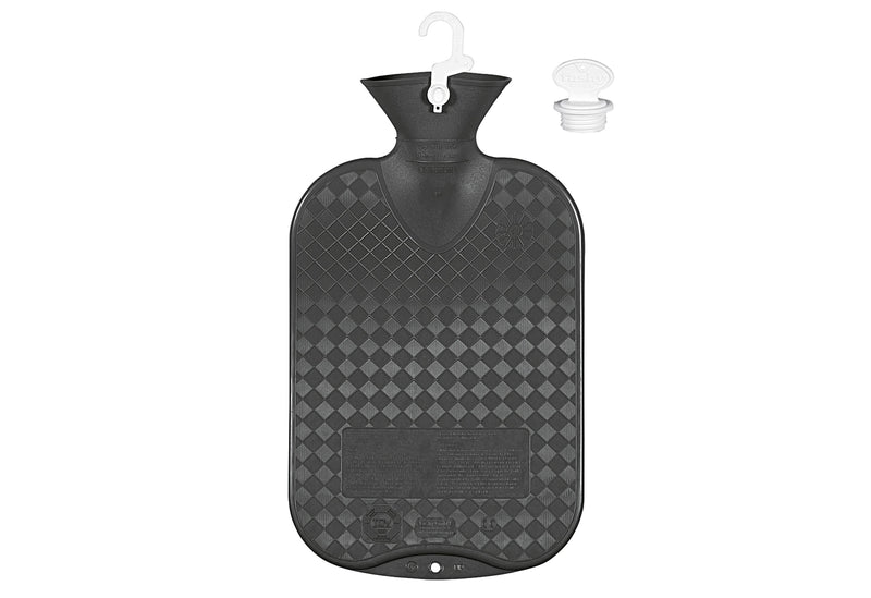 FASHY Wärmflasche Halblamelle 2 l anthrazit