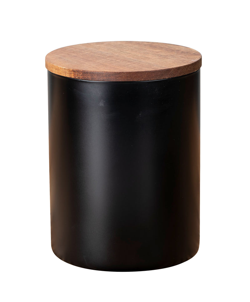 WENKO Aufbewahrungsdose Mio schwarz 1,0 ltr.