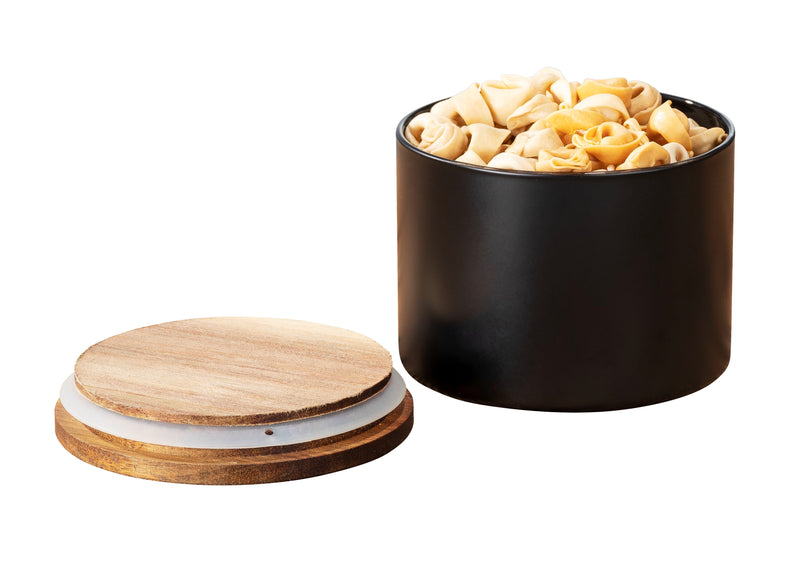 WENKO Aufbewahrungsdose Mio Schwarz 0,5 ltr.