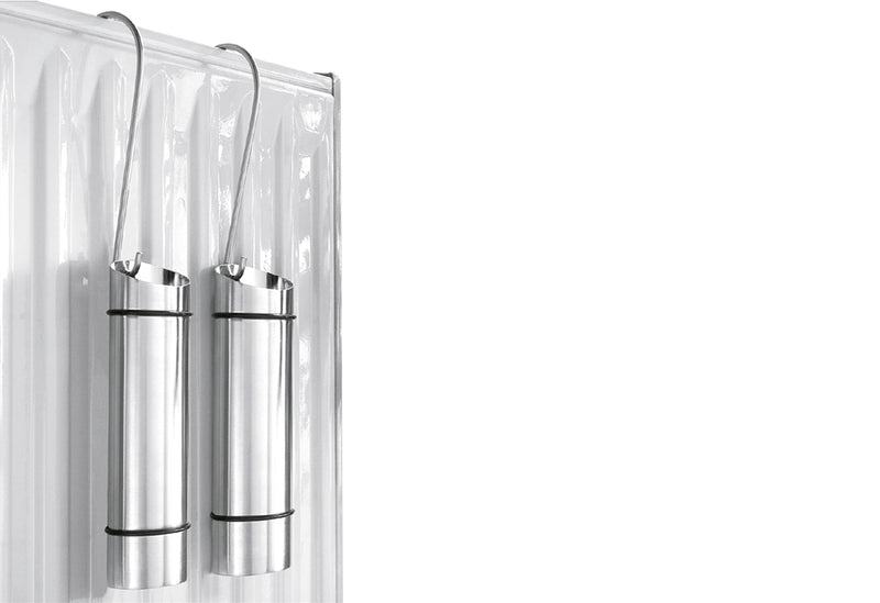 WENKO Luftbefeuchter Edelstahl 6x20x4cm