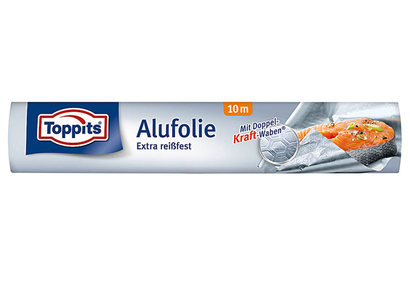 TOPPITS Alufolie 30cm Rolle mit 10m