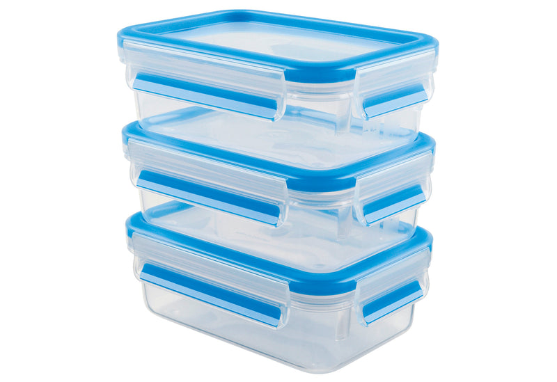 EMSA Frischhaltedose Clip & Close 1l 3er Set blau