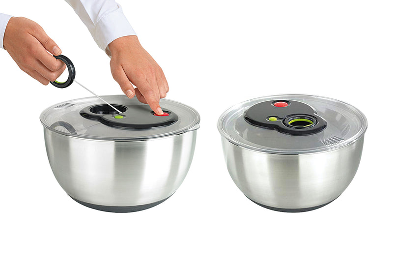 EMSA Salatschleuder Turboline 4,5 l Edelstahl