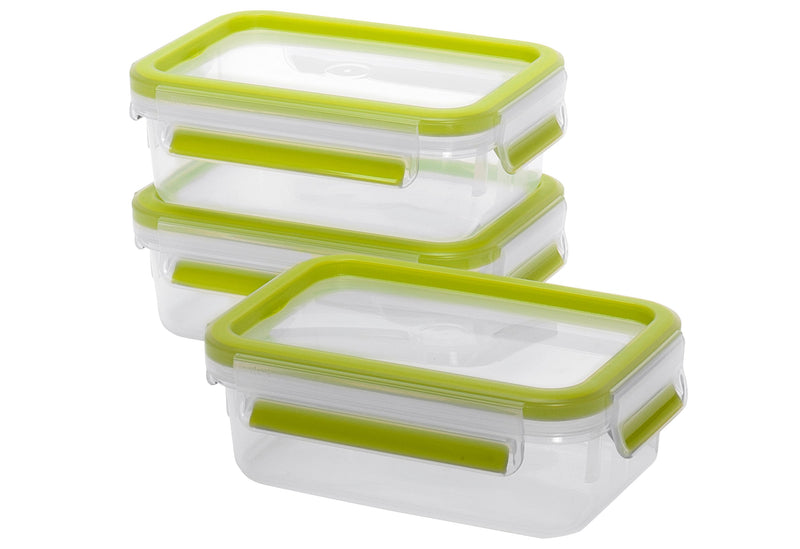 EMSA Frischhaltedose Clip & Close 0,55l 3er Set hellgrün