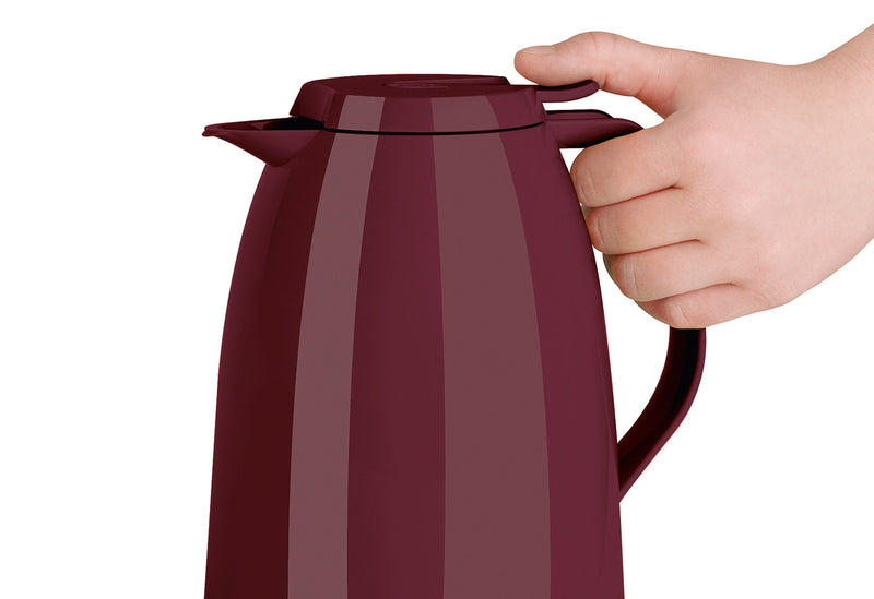 EMSA Isolierkanne Mambo Quick Tip 1,5l hochglanzbweinrot