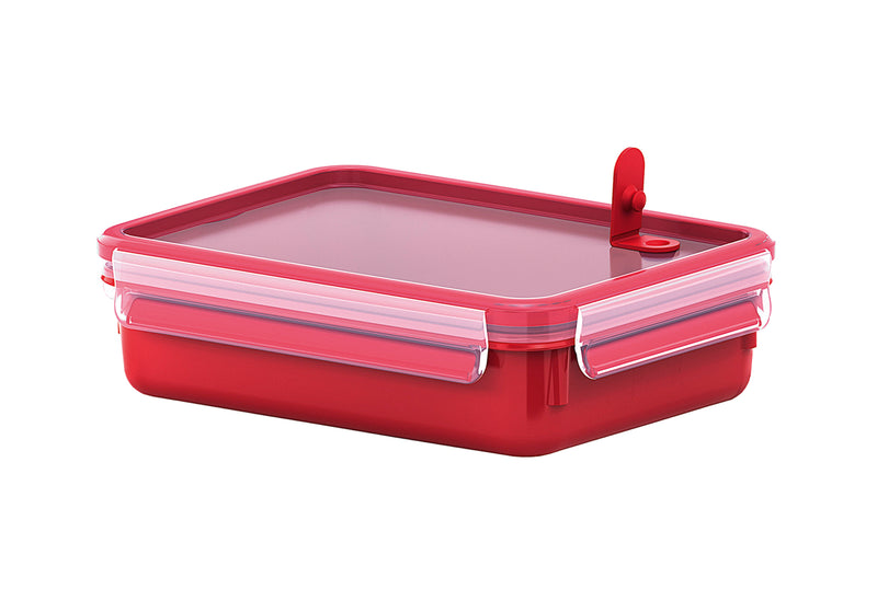EMSA Mikrowellendose Clip&Micro 2.0 1 l 19,7x13,6x7,2cm rot