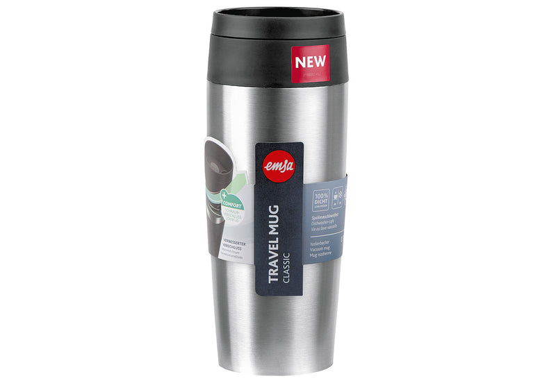 EMSA Isolierbecher Travel Mug Classic 0,36l edelstahl