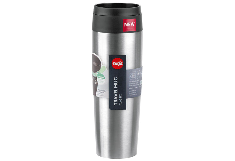 EMSA Isolierbecher Travel Mug Classic 0,5l edelstahl