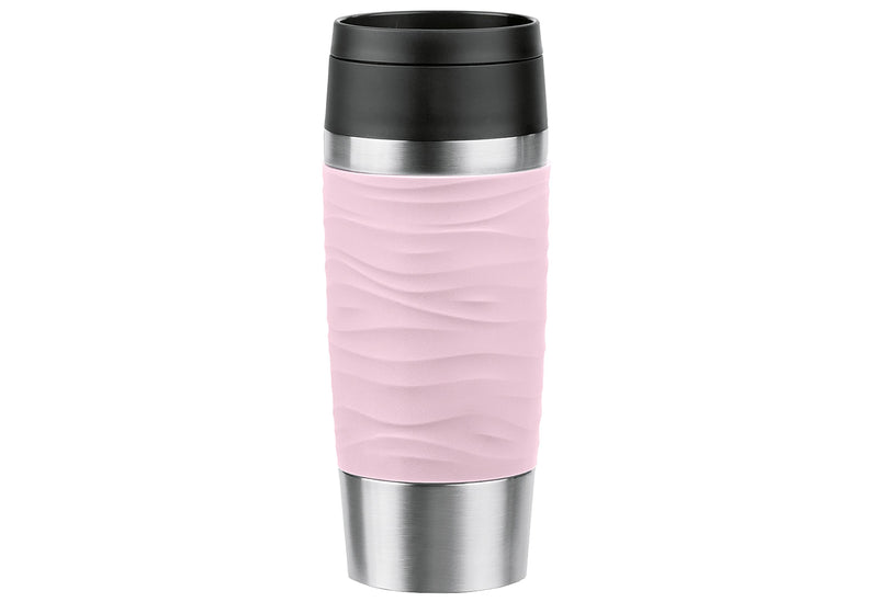 EMSA Isolierbecher Travel Mug Wave 0,36l pastellrosa