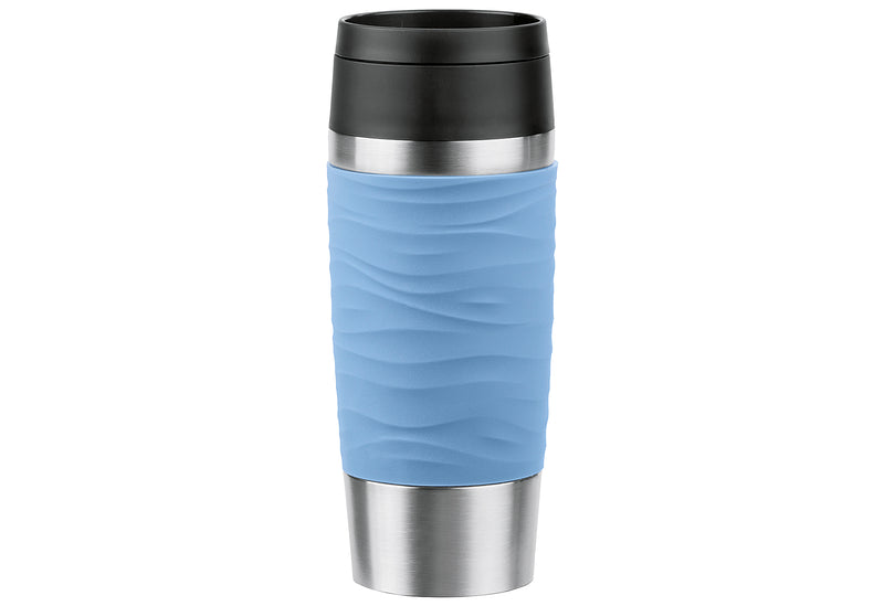 EMSA Isolierbecher Travel Mug Wave 0,36l pastellblau