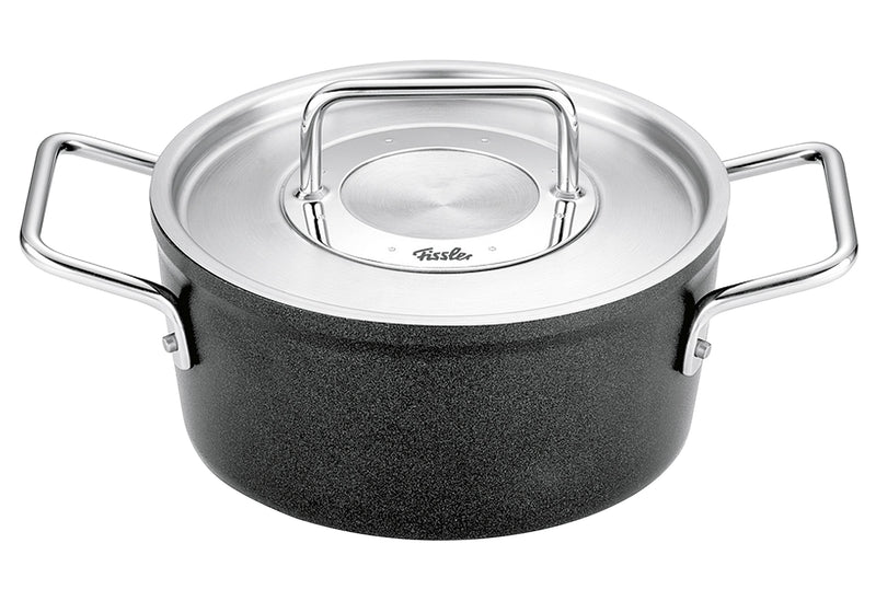 FISSLER Kochtopf Ø18cm Adamant® mit Metalldeckel