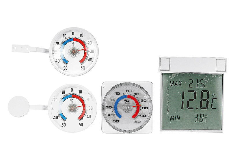 TFA Fenster-Thermometer digital 10,5x2,3x9,7cm